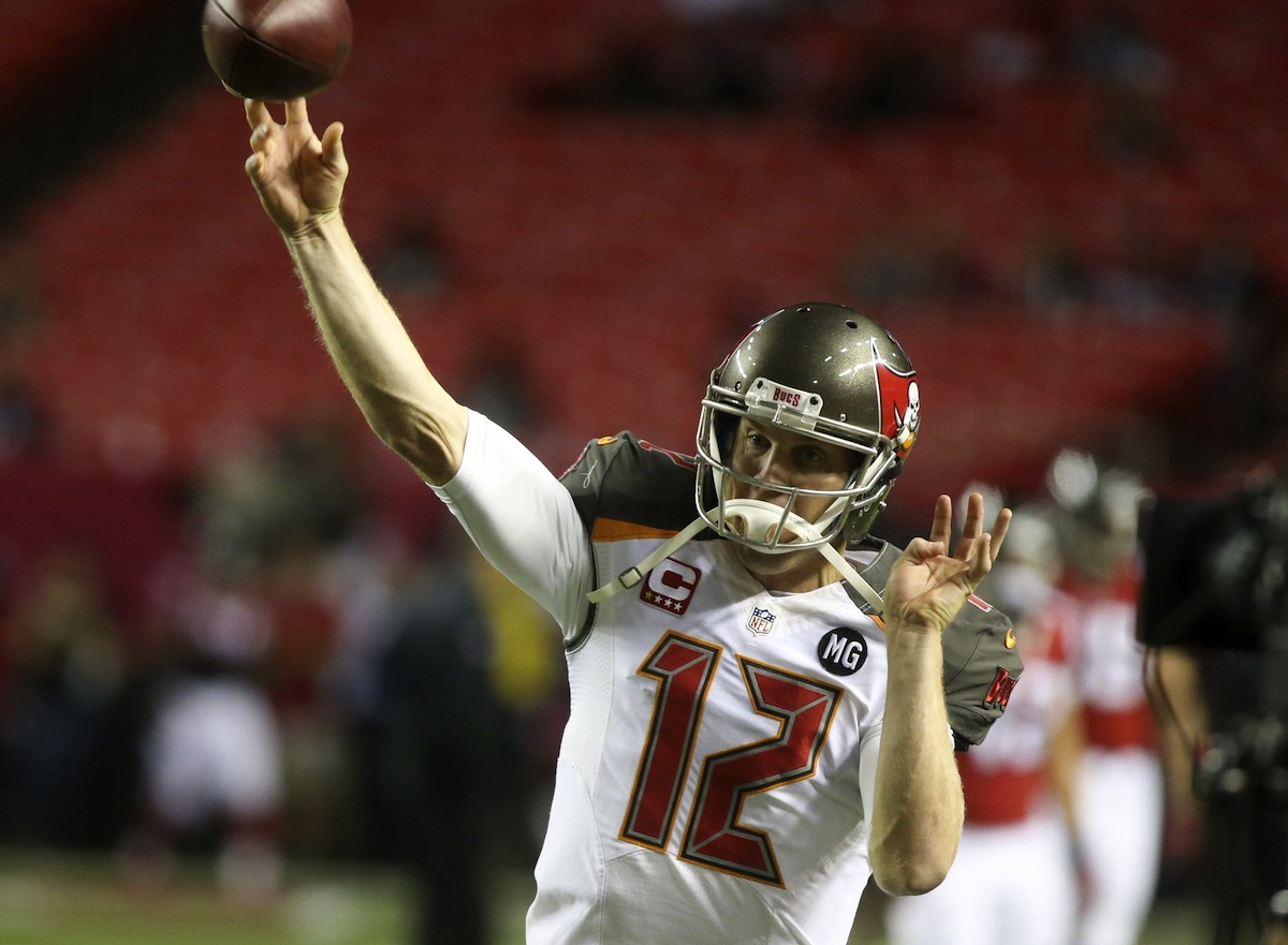 Tampa Bay Buccaneers quarterback Josh McCown by Jason Getz—USA TODAY Sports.