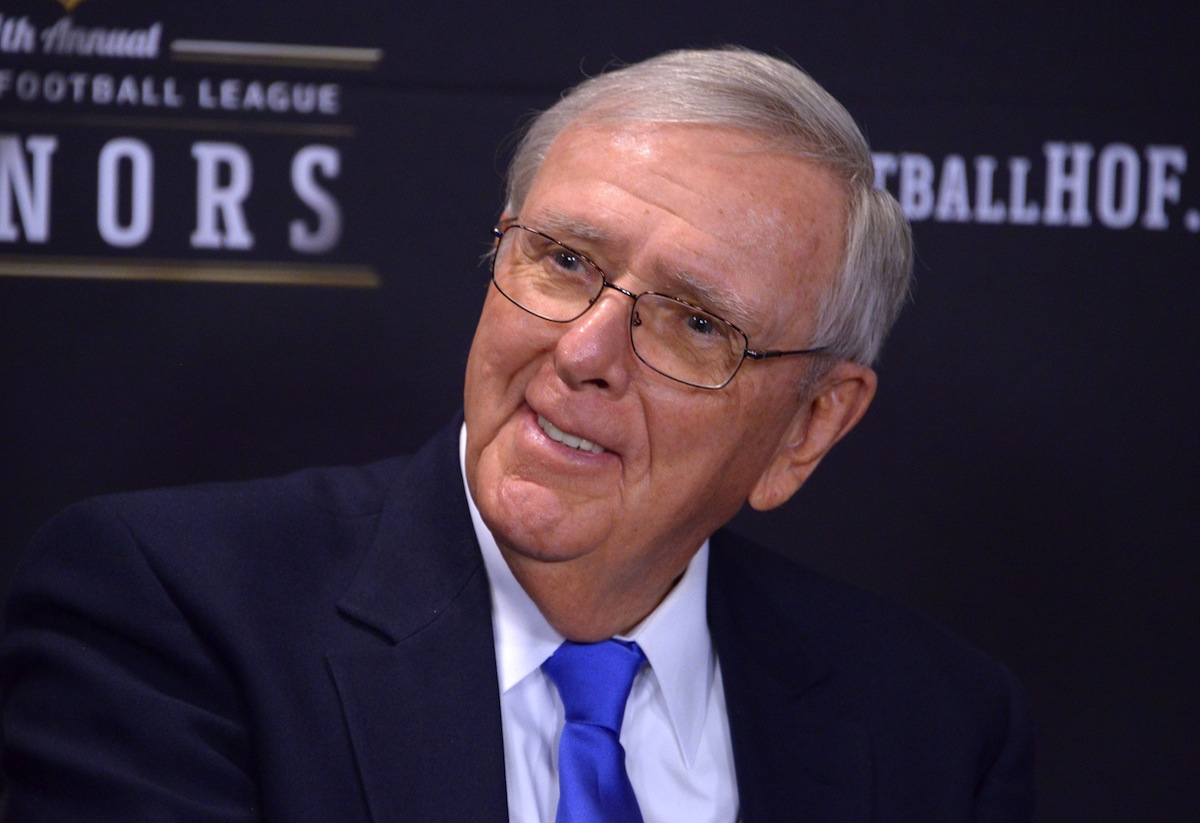 Former Green Bay Packers general manager Ron Wolf—Kirby Lee, USA TODAY Sports.