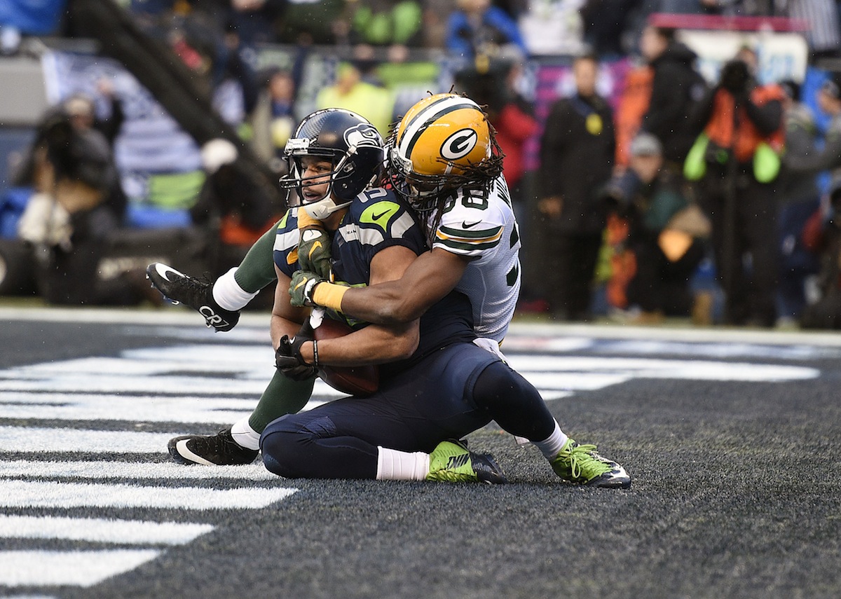 Green Bay Packers cornerback Tramon Wiliams—Kyle Terada, USA TODAY Sports.